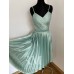 Rochie din matasica noblesse solata verde mint